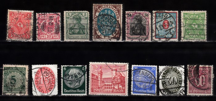 A7 T4 32 - Timbre foarte vechi - Germania