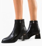 Cumpara ieftin Botine dama Berenice Negre