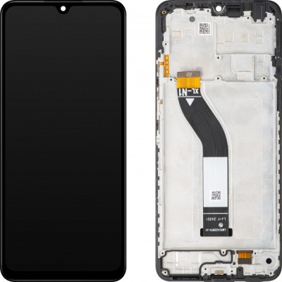 Display cu Touchscreen Xiaomi Poco C75 / Redmi A3 Pro / 14C, cu Rama, Negru, Service Pack 5600020C3NL00 foto
