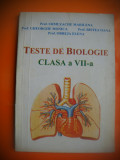 HOPCT TESTE DE BIOLOGIE CL VII A URMUZACHE MARILENA -2001-168 PAG