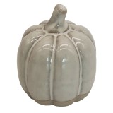 Cumpara ieftin Dovleac decorativ portelan bej 6x7 cm