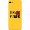 Husa silicon pentru Apple Iphone 8, Girl Power