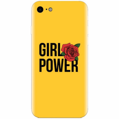 Husa silicon pentru Apple Iphone 8, Girl Power foto