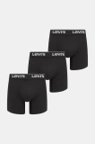 Levi&#039;s boxeri 3-pack culoarea negru, 37149-1199