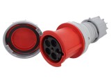 Conector alimentare AC trifazate 125A, 400VAC, IP67 - SEZ DK
