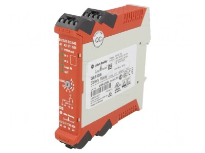 Releu de Siguranță GSR 24V AC/DC 4 Intrări 2 Ieșiri foto