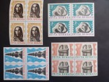 1967 - 10 ani de la moartea lui C.Brancusi - serie bloc de 4 timbre - LP645