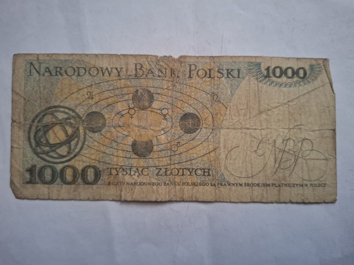 1000 zloti 1982