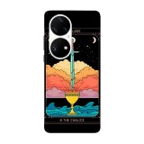 Husa compatibila cu Huawei Nova Y70 model Tarot Card, Silicon, TPU, Viceversa, Transparent, Carcasa