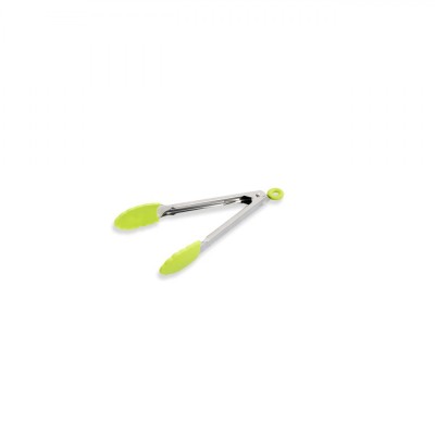 Clește Metalic, 20cm, V&amp;acirc;rf Silicon Verde Lime, Argintiu foto