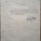 Document demisionat fara drept de preaviz, semnat Emil Prager 1947