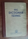 myh 28s - Mic dictionar tehnic - editie 1950