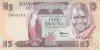 Bancnota Zambia 5 Kwacha (1988) - P25d UNC