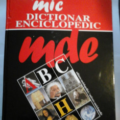 Mic DICTIONAR ENCICLOPEDIC