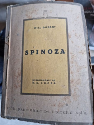 Wil Durant - Spinoza foto
