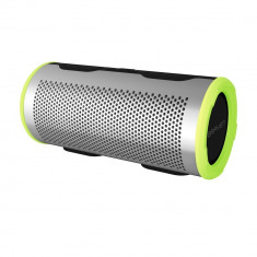 Boxa portabila Bluetooth BRAVEN Stryde 360 Active Series IP67 cu power bank 4400mAh si microfon, silver/green foto