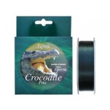 Nylon/Fir monofilament Aqua Crocodile Pike 150 m, verde inchis 0.18 mm, Baracuda