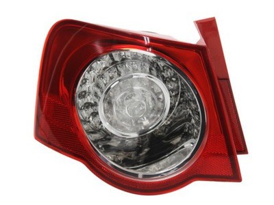 Stop spate lampa Vw Passat (B6), 01.2005-07.2010 Sedan, cu suport bec, exterior-pe aripa, led, 3C5945095C; 3C5945095H, partea Stanga, Magneti Marelli foto