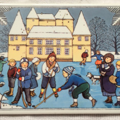 Carte Postala - Villeroy and Boch - Vilbo Card - Scenă de iarnă