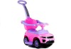 Masinuta Copii cu Maner Lean 2853 Roz, Ghidaj, Compartiment Jucarii, +1 An, Sarcina 27kg