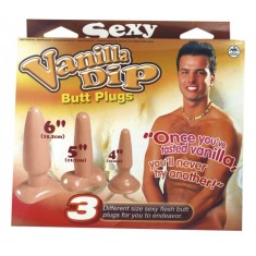 Set Dildo Anal NMC &raquo;Vanilla Dip&laquo; Natural
