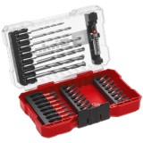 Einhell M-CASE - Set accesorii insurubare si burghie zidarie 33 bucati