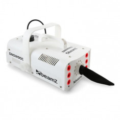 Beamz SNOW 900 LED, 900 W, alb, aparat de zapada, volum 1 l, cablu de 5 m, telecomanda foto