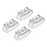 Kit montaj bare portbagaj C221 pentru Mercedes Clasa A 5 usi, fixpoint
