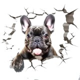 Cumpara ieftin Sticker Auto, French Bulldog, 30 cm, 13007ST, Oem