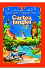 Cartea junglei. Carte de citit cu litere mari de tipar - Rudyard Kipling