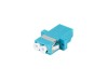 Adapt. fibra optică MM LC/UPC duplex OM3, Lanberg