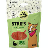 Recompense pentru caini Mr. Bandit STRIPS, iepure, 80g AnimaPet MegaFood