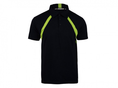 Slazenger Lob Cool Fit Polo Men - navy - appie green - XL foto