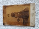 Fotografie veche atelier HORN , ZOE NISTOR , ANII 1900 , INTERESANTA