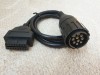 Cablu adaptor de la 10 pin la 16 pin OBD2 motocicleta BMW ICOM D (A si A2)