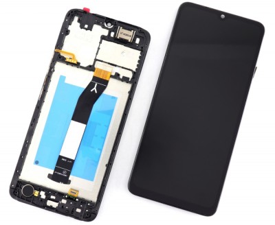 Display Xiaomi Redmi A3 Compatibil Cu Rama Negru foto