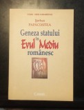 Geneza statului &icirc;n Evul Mediu Rom&acirc;nesc - Șerban Papacostea