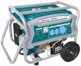 Generator curent, benzina, 4 timpi, 6500W, stabilizator tensiune AVR, pornire mixta, electrica/manuala, Total, TP165006