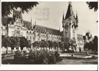 CPIB 18111 CARTE POSTALA - IASI. PALATUL CULTURII foto