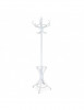 Cuier Pom Lemn Curbat Alb, 12 Agatatori &amp; Suport Umbrela, HM W30 - Elegant &amp; Practic, Hol/Birou - 188cm