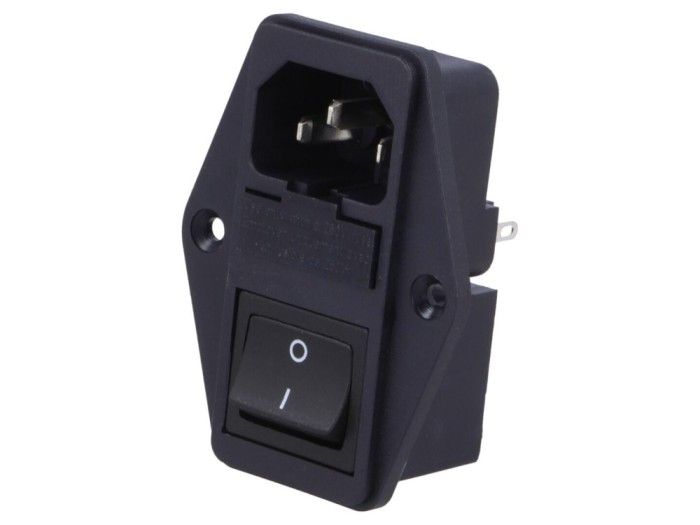 Conector de alimentare AC 10A 250V