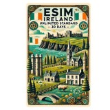 eSIM Ireland, Unlimited Standard, 30 Days