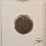 259 German States, Saxony, Saxonia, 2 Pfennigs (2 Pfennige) 1856, KM#1185, Europa