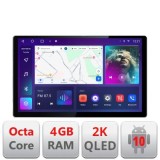 Navigatie dedicata Volvo S80 2004-2006 N-S80 Edonav ecran 13&quot; 2K 8 si 128 Android Waze USB Navigatie 4G 360 Toslink Youtube Radio CarStore Technology