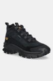 Caterpillar sneakers din piele INTRUDER MID WP culoarea negru, P726385