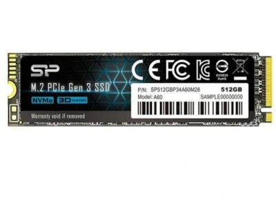 SSD SP A60 512GB PCIe Gen 3x4 M.2 2280 foto