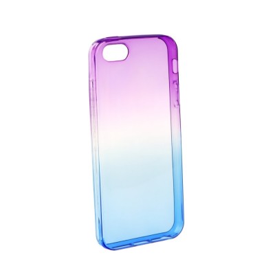 Husa Pentru APPLE iPhone 5/5S/SE - Gradient TSS, Violet/Albastru foto