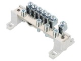 Bloc de distribuție cu terminal cu șurub - 1 pistă