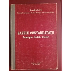 Bazele contabilitatii Concepte,metode ,glosar- Rusalim Petris