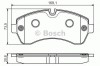 Set placute frana,frana disc VW CRAFTER 30-50 caroserie (2E) (2006 - 2016) BOSCH 0 986 495 107